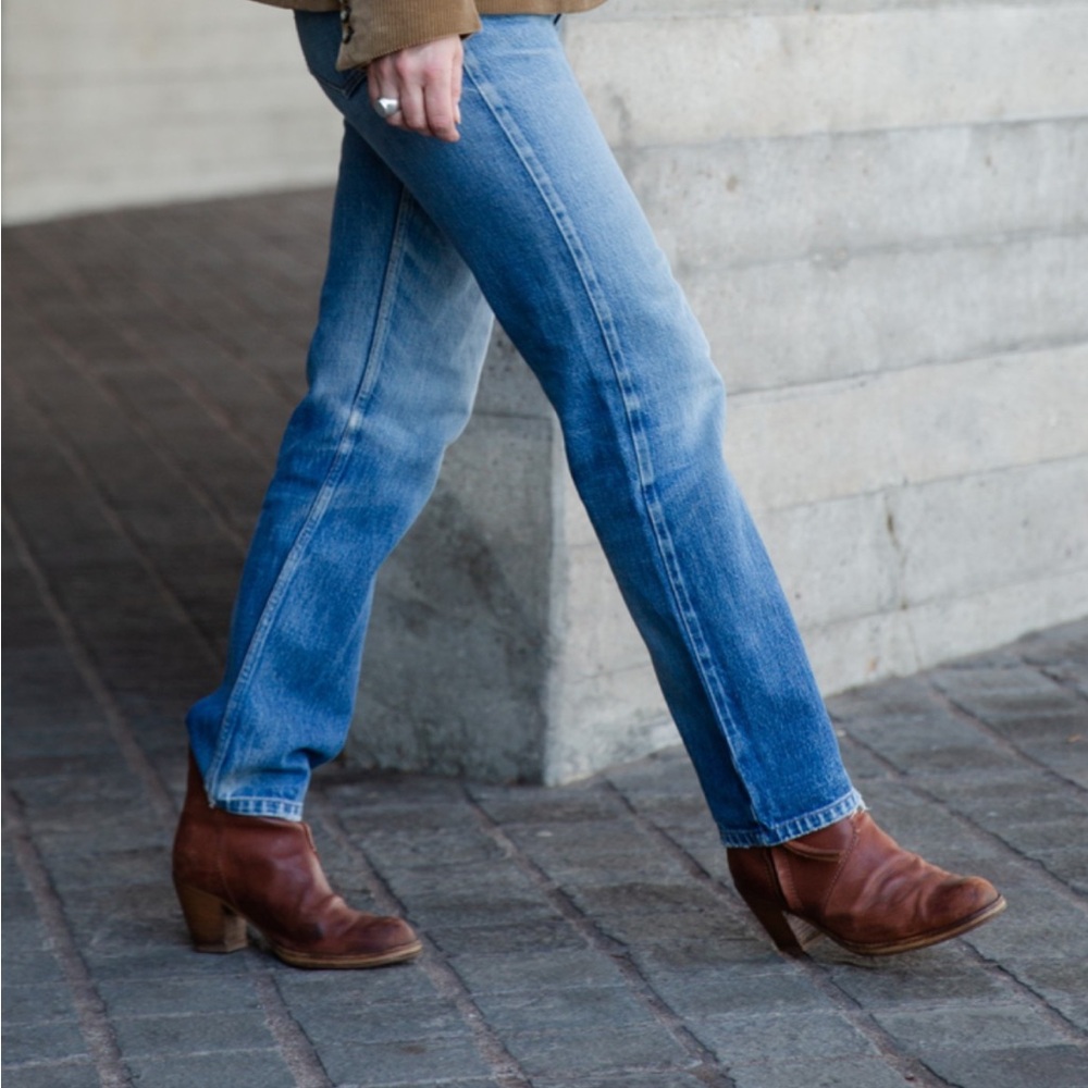 Acne Pistol Boot (brown suede)